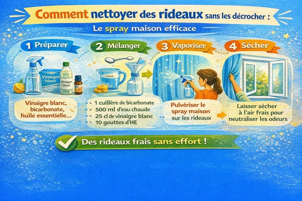 comment nettoyer des rideaux